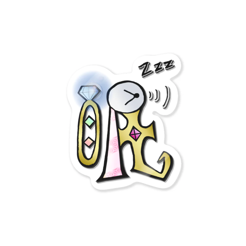 南屋本店～みなみの宝箱～の【1文字アート】はぐちゃん Sticker