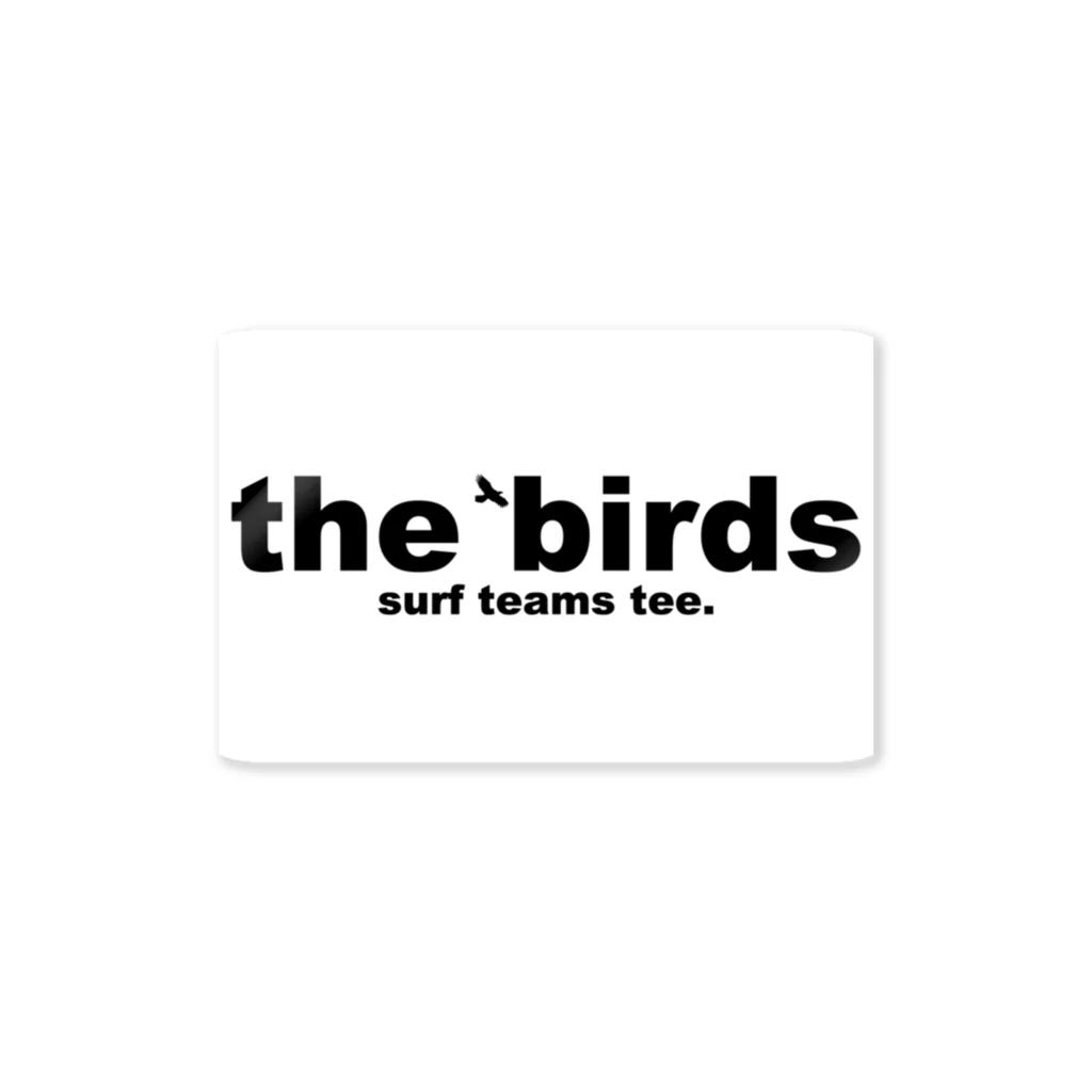 hachiforniaのthe birds ステッカー