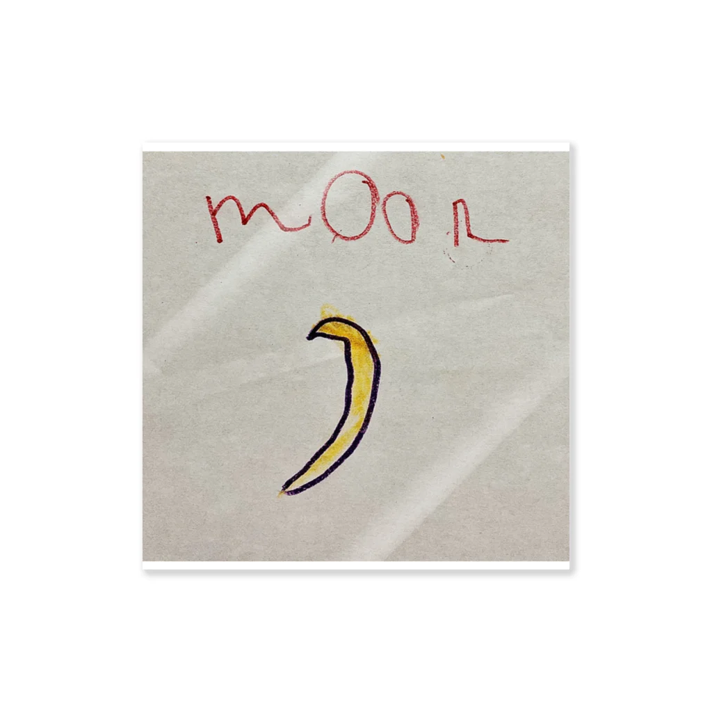 miki_yaのmoon Sticker