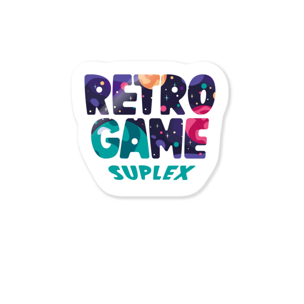 RETROGAMESUPLEXのRETROGAMESUPLEX Sticker