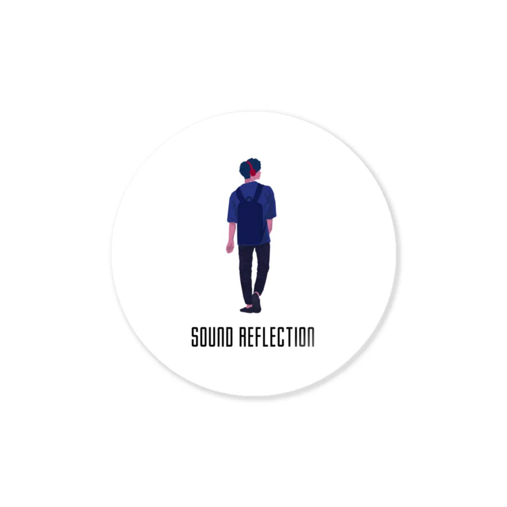 杜若 Tojaku｜Sound ReflectionのSound Reflection | SENTIMENTAL-Boy Sticker