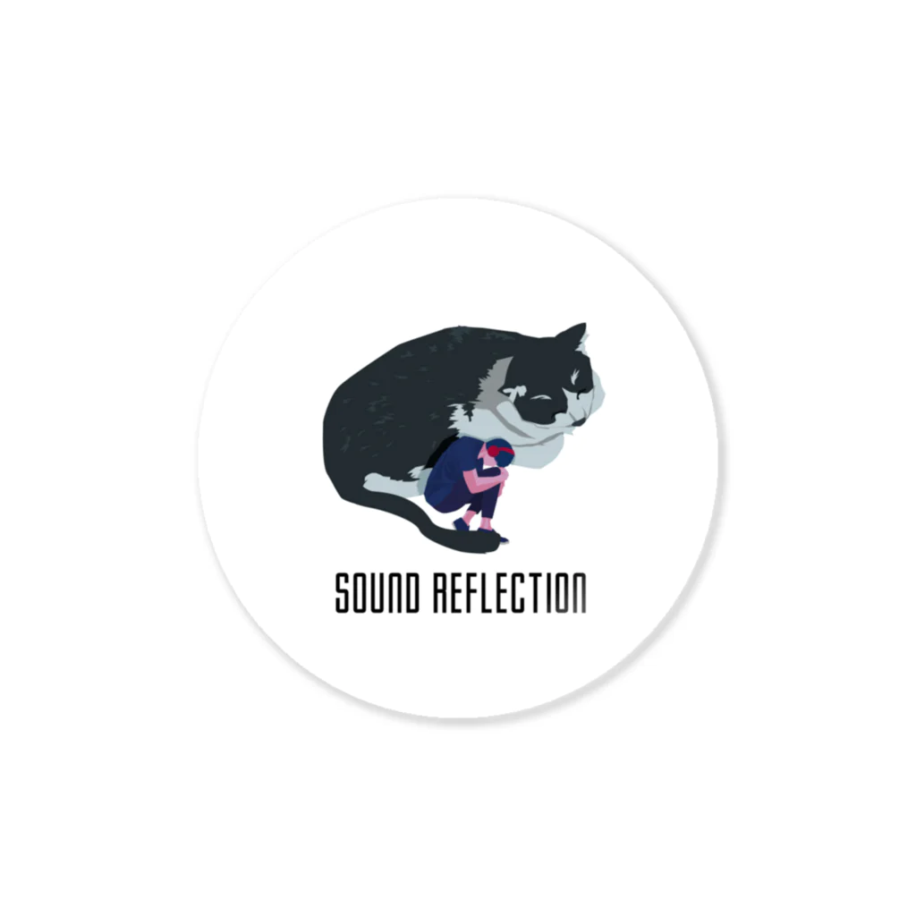 杜若 Tojaku｜Sound ReflectionのSound Reflection | FOREST CAT-Boy ステッカー