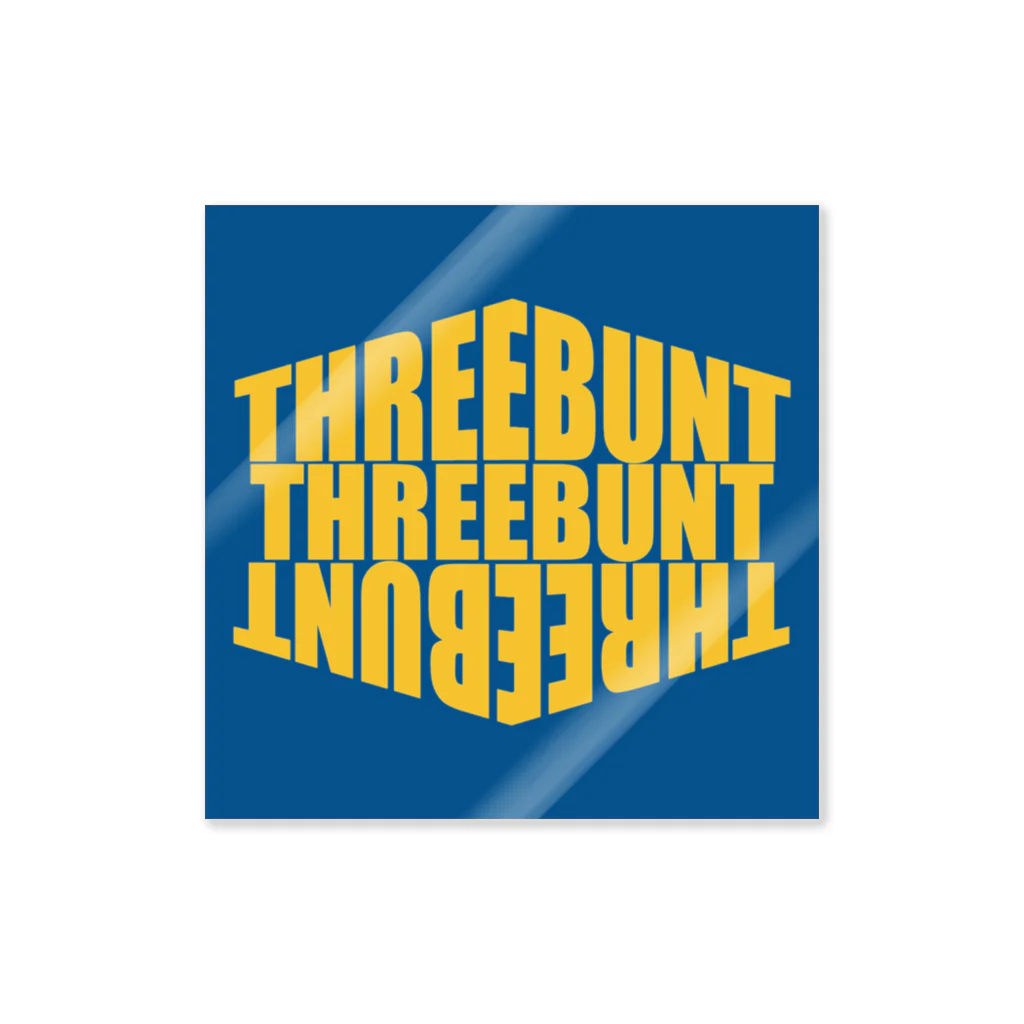 No.1632のTHREE BUNT (スリーバント） Sticker