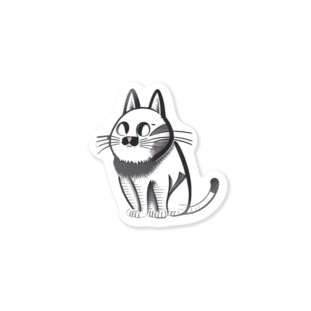 ダンディーおじさんのお店のダンディー猫さん第2弾 Sticker