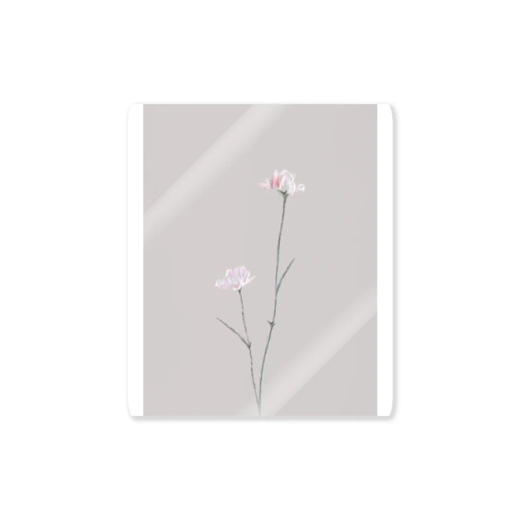 rilybiiのtwo pinkcarnation , sakura milk tea . Sticker