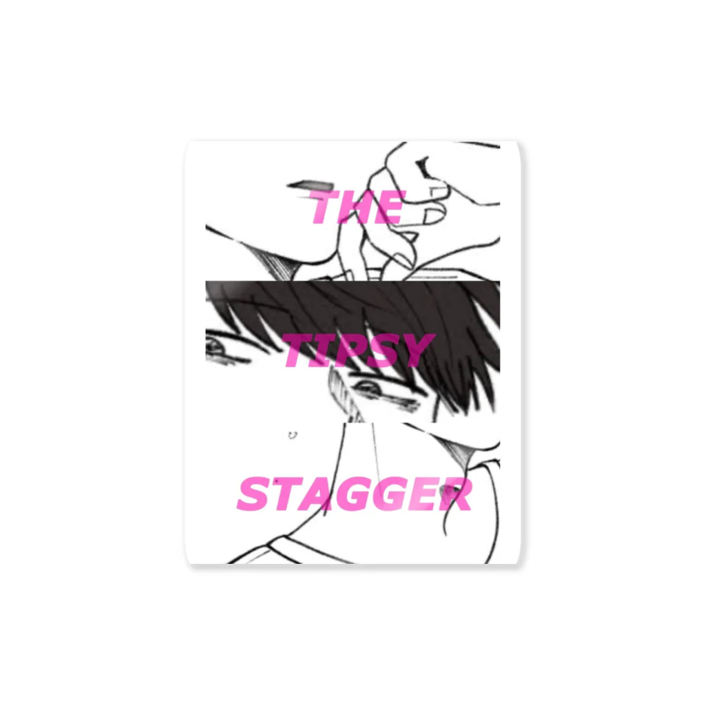 はんぺん屋のTHE TIPSY STAGGER ステッカー