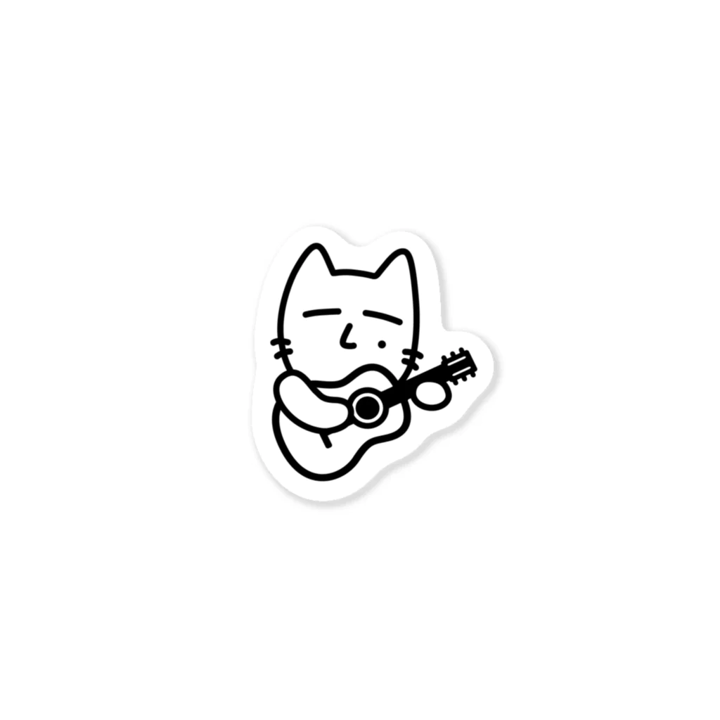 ねこ雑貨ねこちるのねこちるくんスルー Sticker