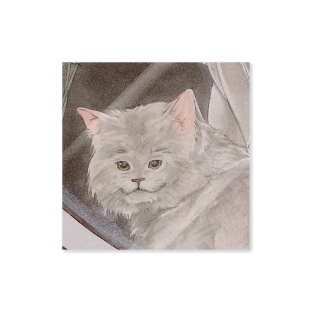 枢木の淡猫 Sticker