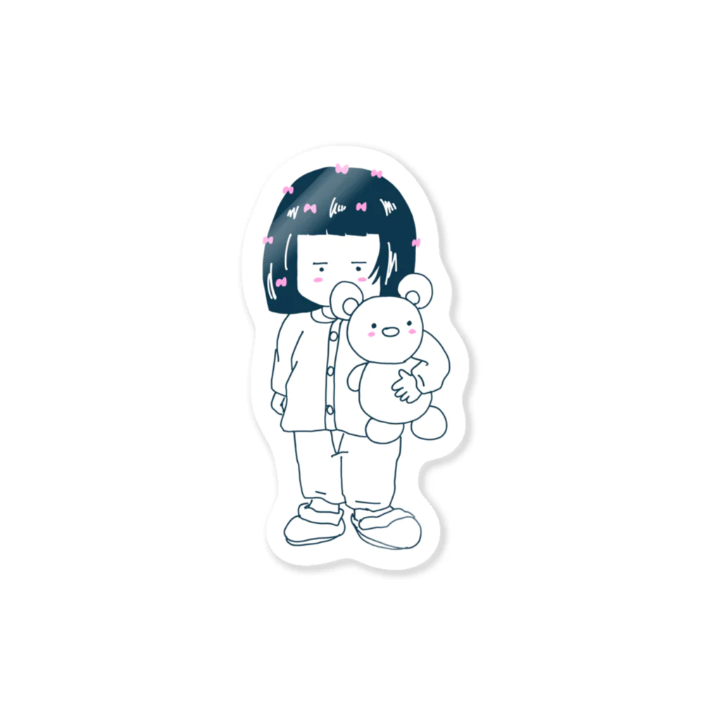 貞子やでのむーさん Sticker