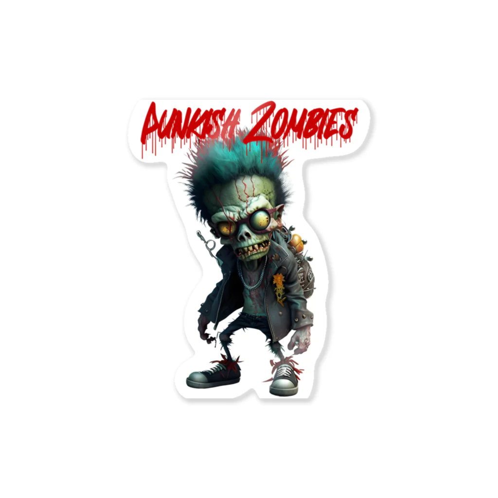 Punkish ZombiesのPunkish Zombies / パンキッシュゾンビ #21 ステッカー