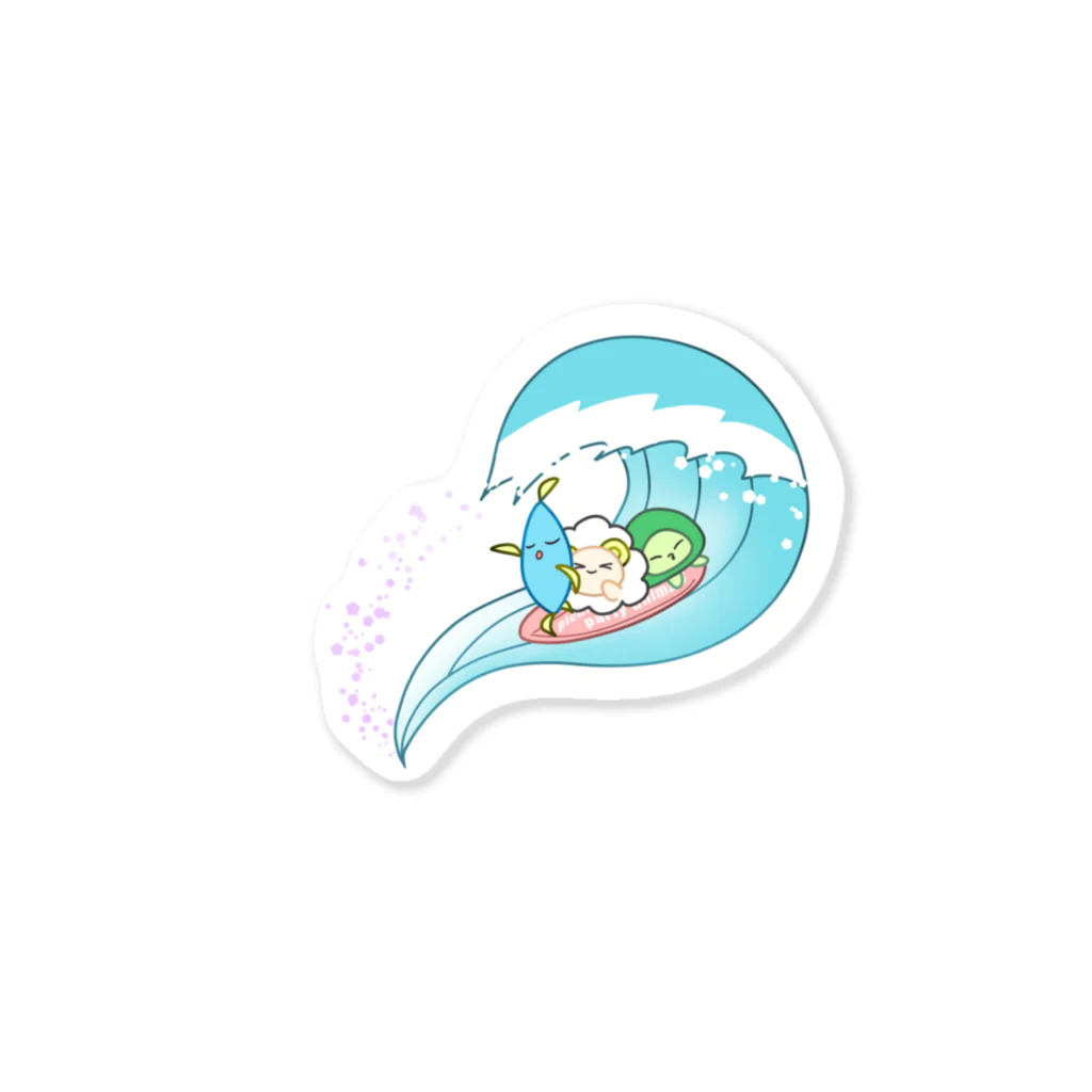 しゃけたまーけっとの波乗り！ぴちぱ〜SUMMER〜 Sticker