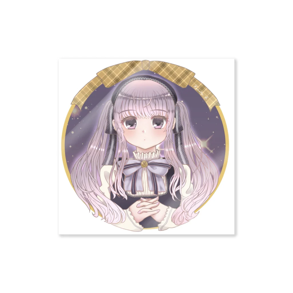 Lolita addictedの星空とクラシックロリータ Sticker