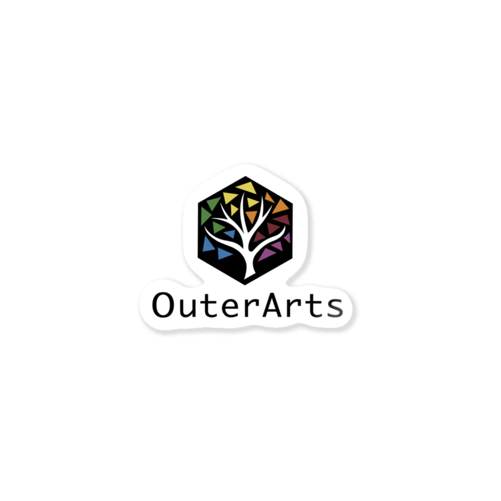 OuterArtsのOuterArts ステッカー