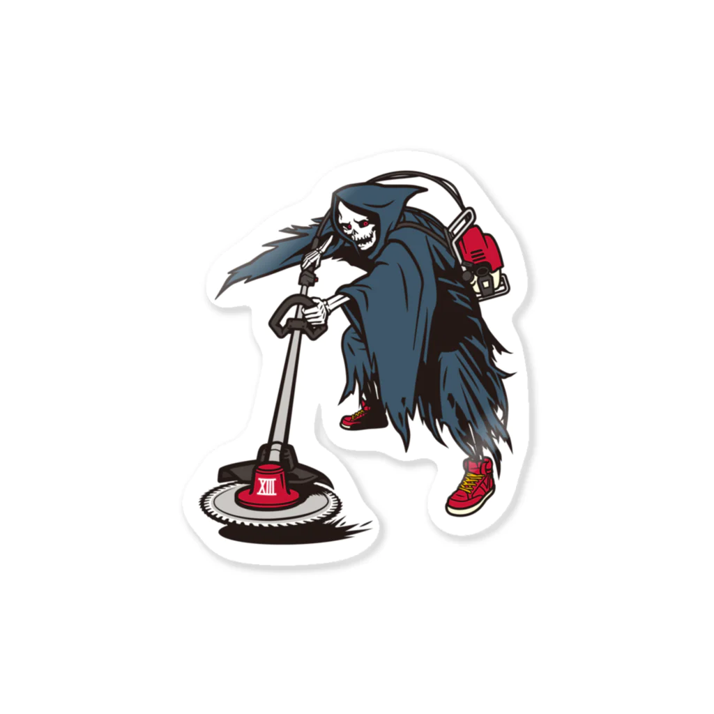 nikukoppuのthe latest Grim Reaper Sticker