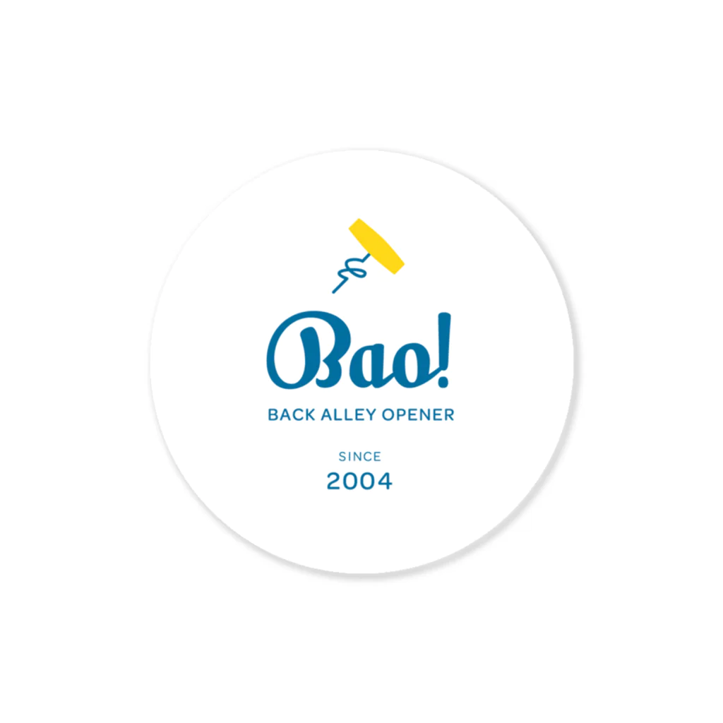 bababaBao!のBao! |  Circle-logo ステッカー