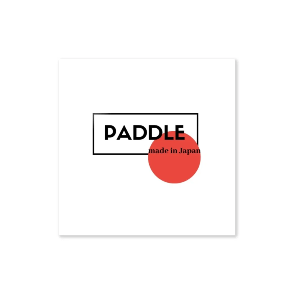 PADDLEのPaddle made in japan ステッカー