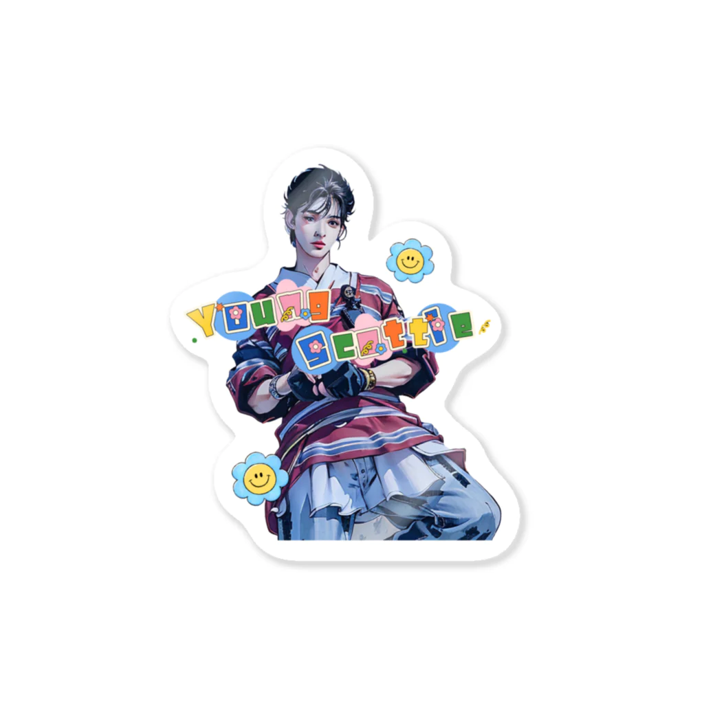 🌎🤧ヤンスコWorld🌎🤧のヤンスコWorld🌎🤧Pt.1 Sticker