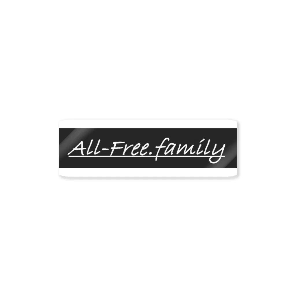 All-Free.family のAll-Free.family ロゴ Sticker