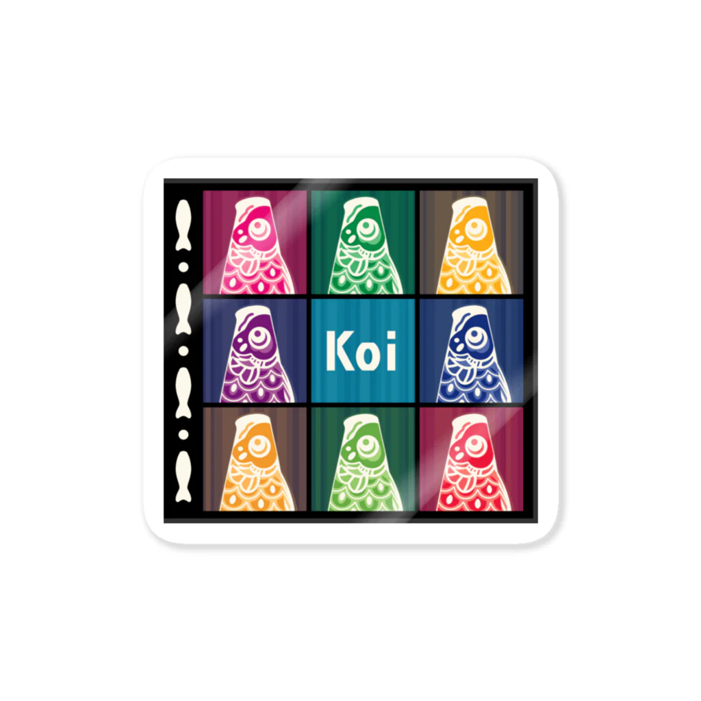 ハナドリカ SUZURI店の「Koi」 ステッカー