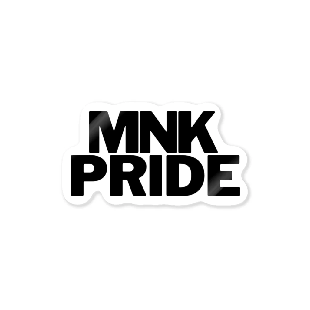 MNK PRIDEのMNK PRIDE BBB ステッカー