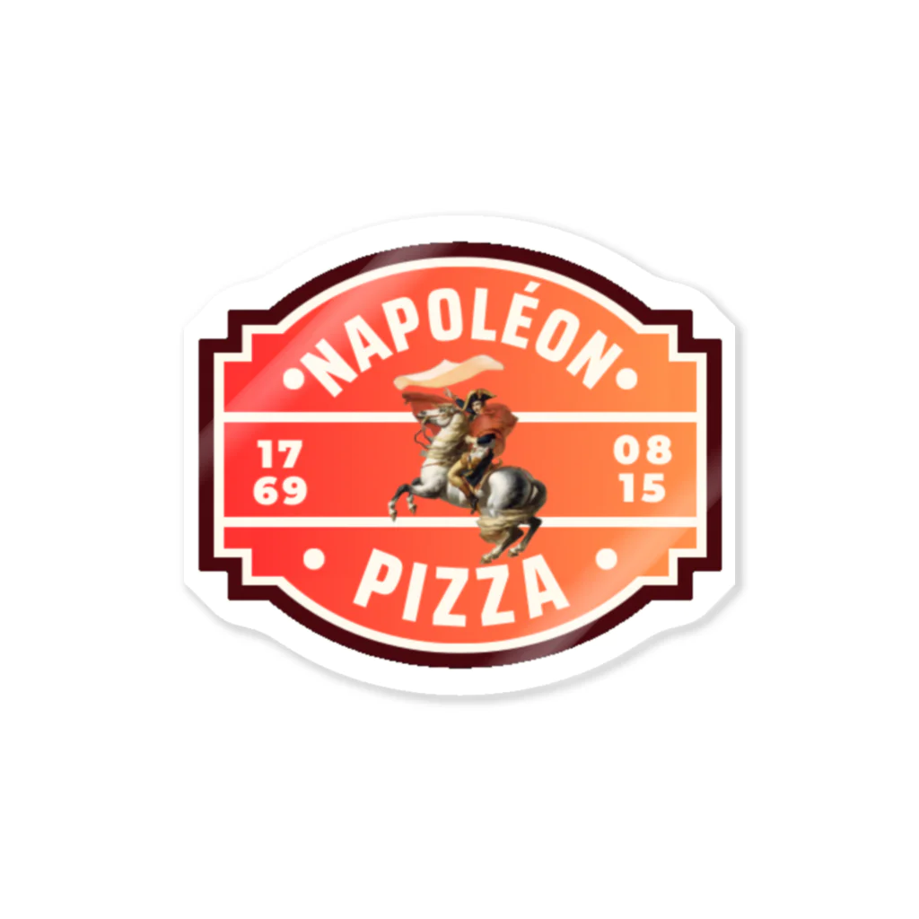 учк¡✼*のNapoléon pizza ステッカー