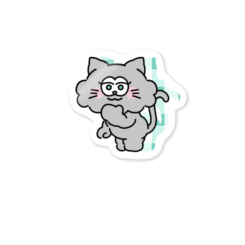 ねもみのキャラクター製作所のナナちゃんステッカー Sticker