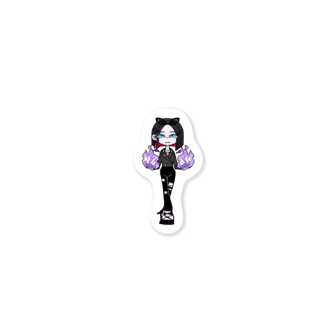 あーしゃのおみせのRPG風 あくタイプ 吉田栗子 Sticker