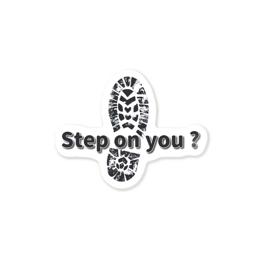 うすしお NACLのStep on you ? ステッカー