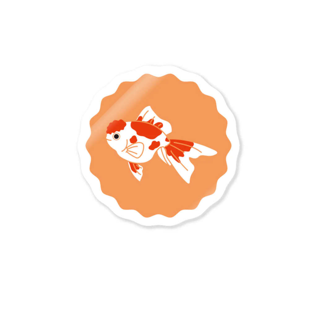 piccolo-acquarioの更紗オランダ獅子頭 Sticker