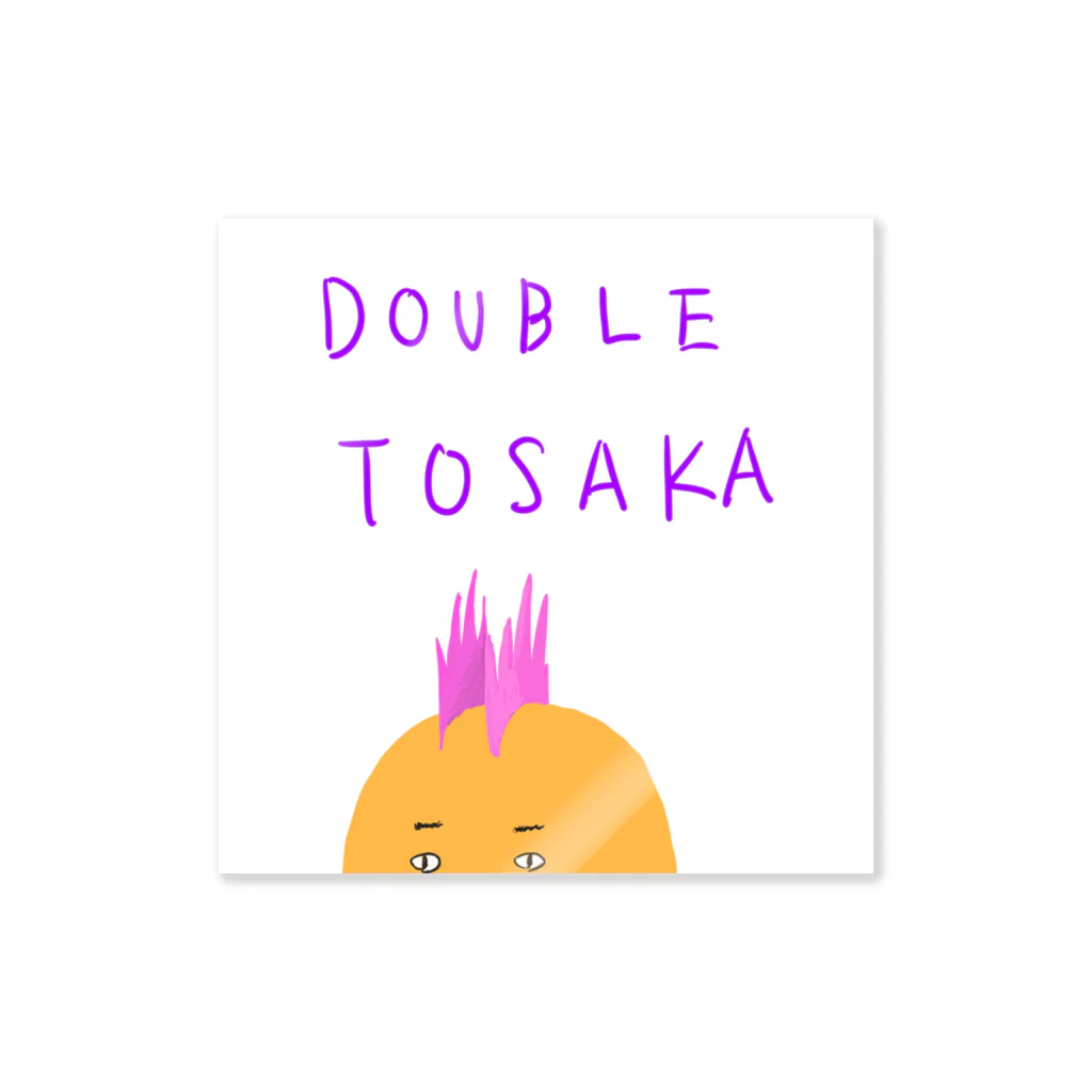 FutaのDOUBLE TOSAKA  ステッカー