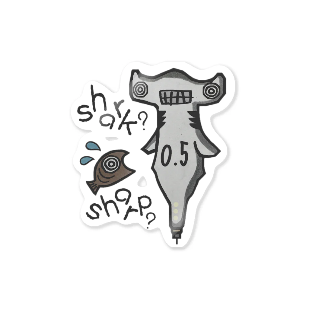 mabterroのハンマーヘッドシャープペン Sticker