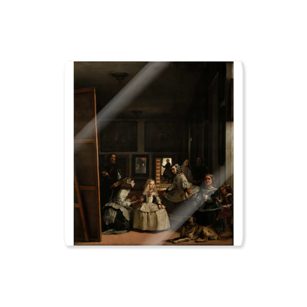 世界美術商店のラス・メニーナス / Las Meninas Sticker