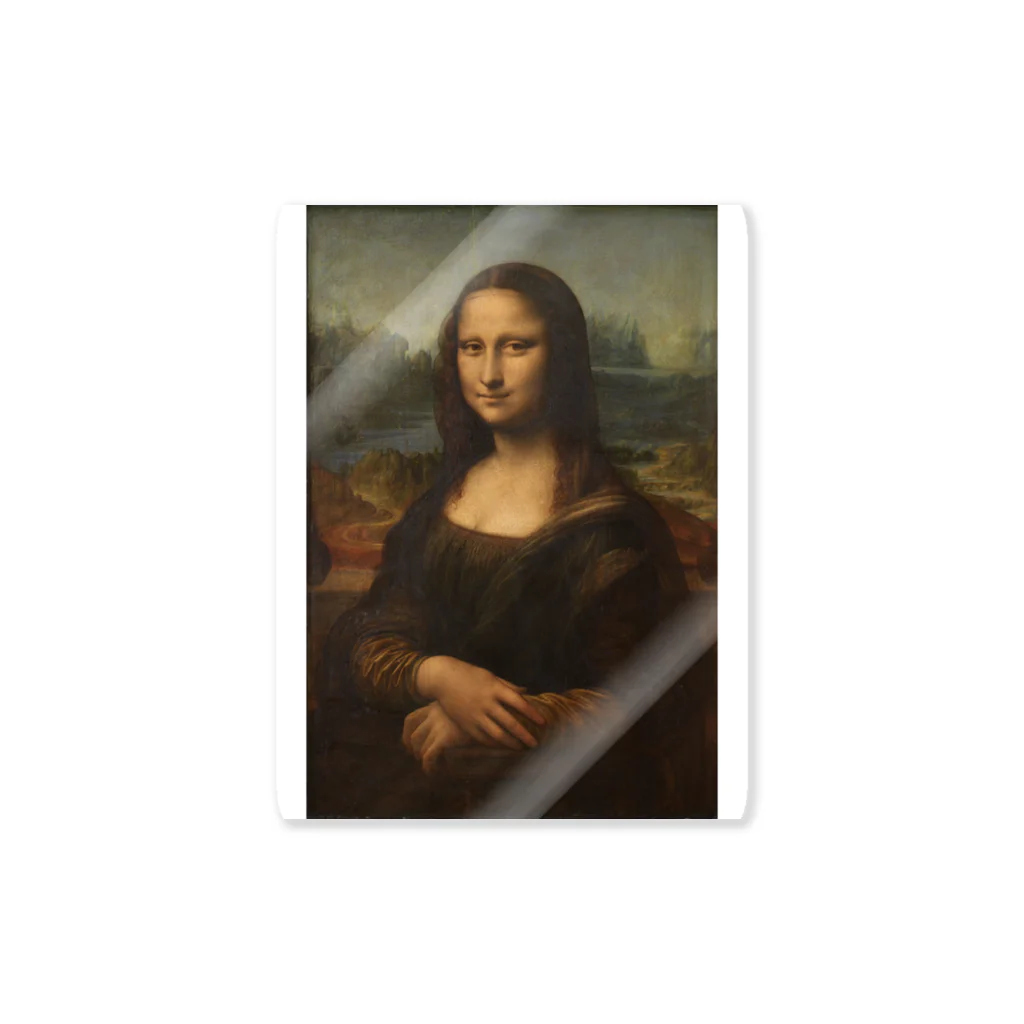 世界美術商店のモナ・リザ / Mona Lisa ステッカー