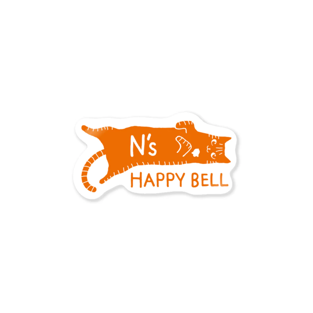 N's HAPPY BELLのN's HAPPY BELL（ロゴ） ステッカー