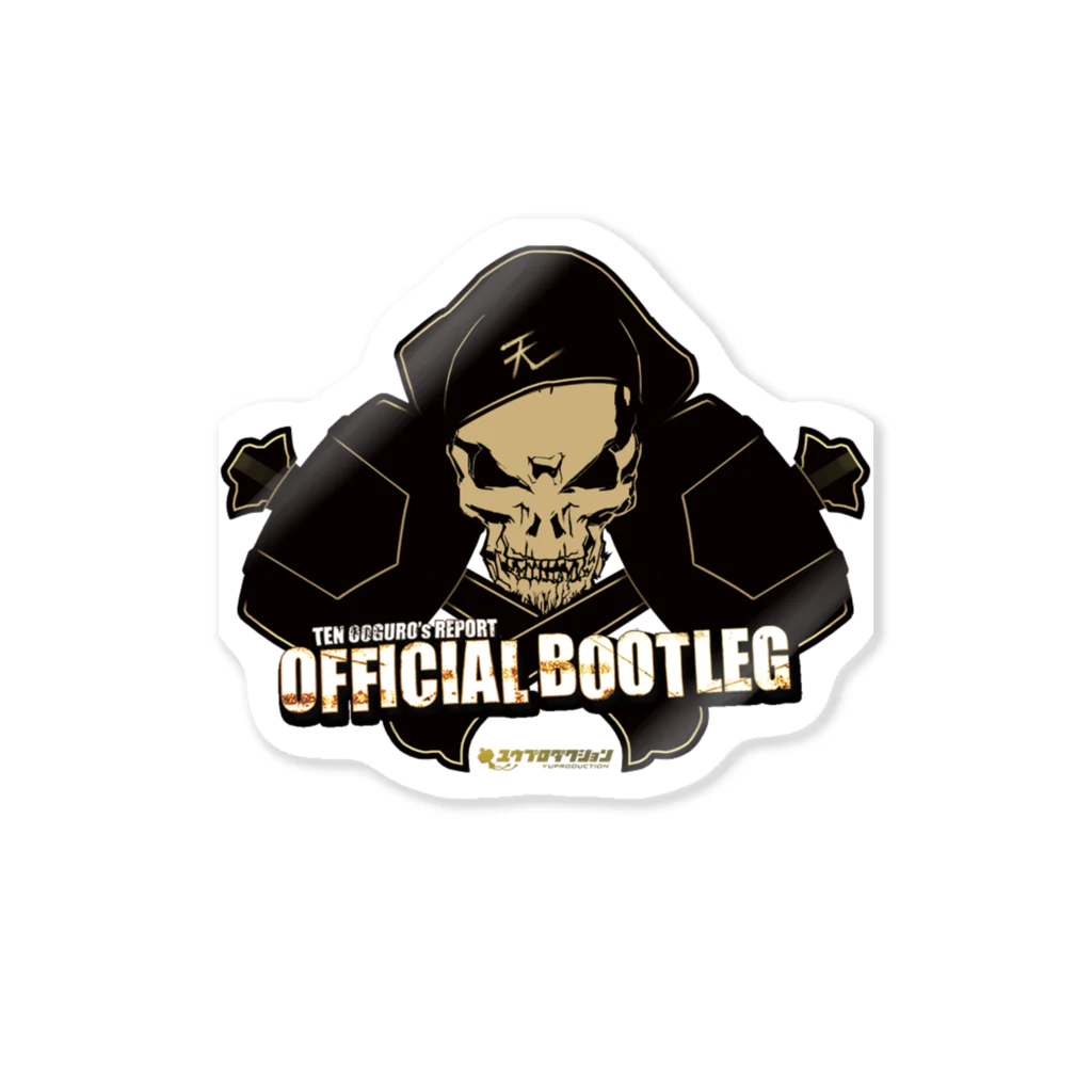 YU_PRODUCTIONのOFFICIAL BOOTLEG STICKER ステッカー