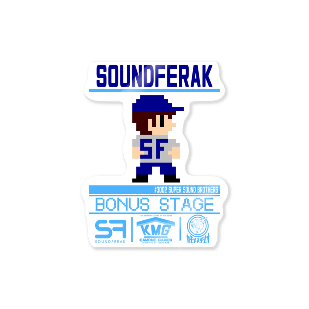 soundfreakのSF sound brothers ステッカー