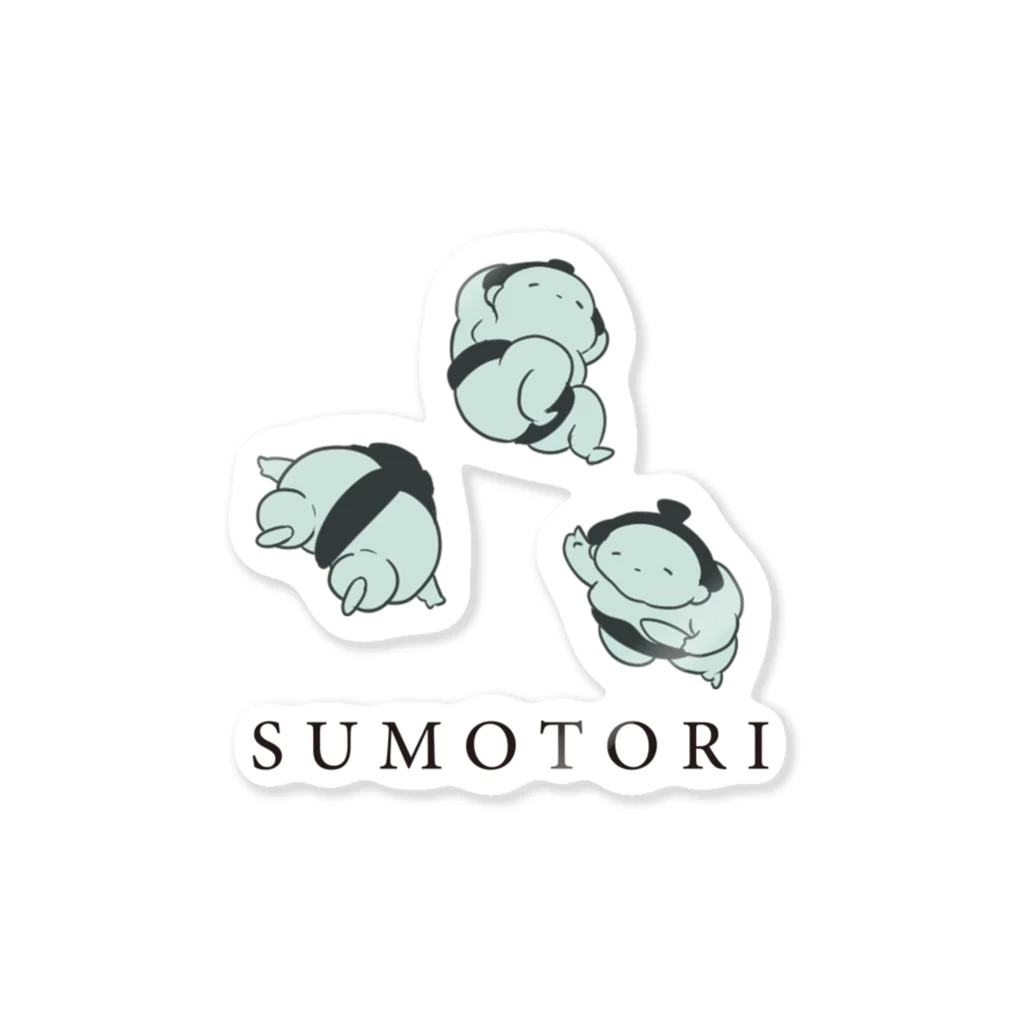 東京モノノケのSUMOTORI 스티커