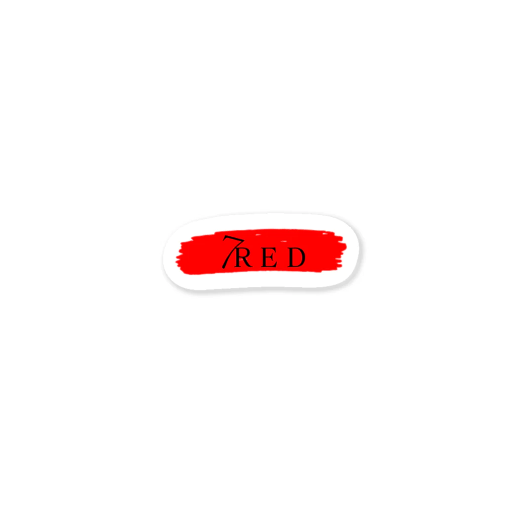 REDGamesの7REDロゴ Sticker