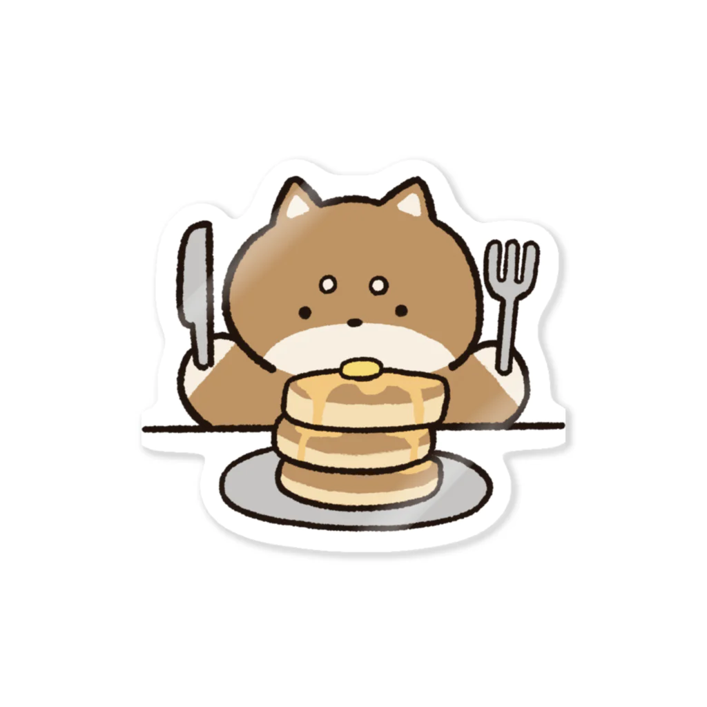 しばまゆのパンケーキとゆるしば Sticker