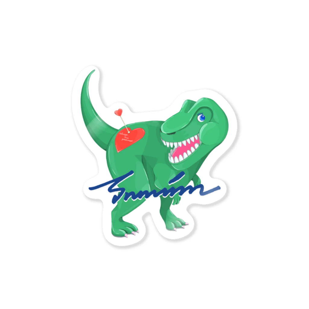 5ruruim の5ruruim-dinosaur Sticker