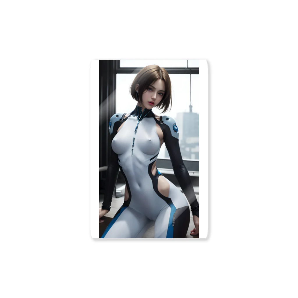 AIART_REINA_KASUMIのAIART KASUMI BODYSUIT 01 ステッカー