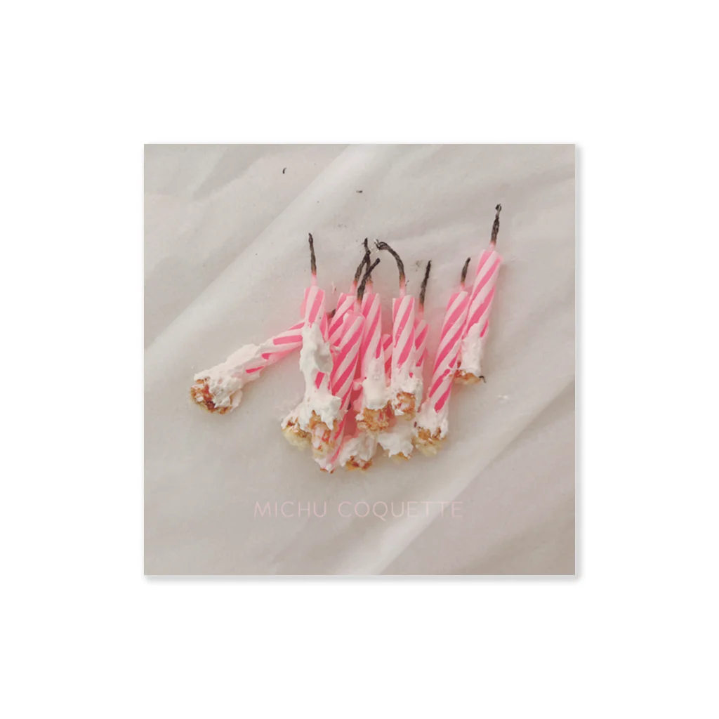 MICHU_COQUETTEのCandles Sticker