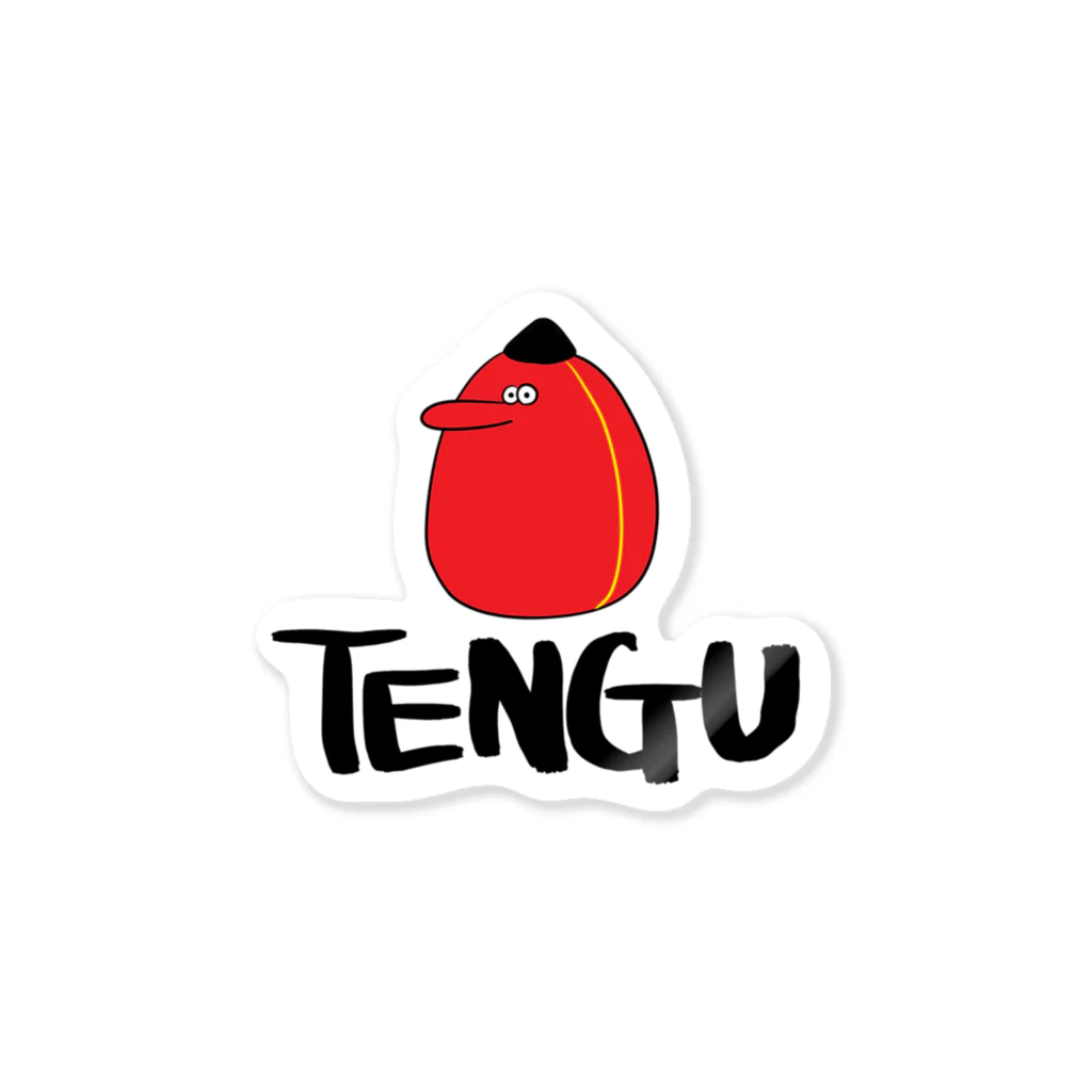 ZOKKE!!のTENGUさんだよ。 ステッカー