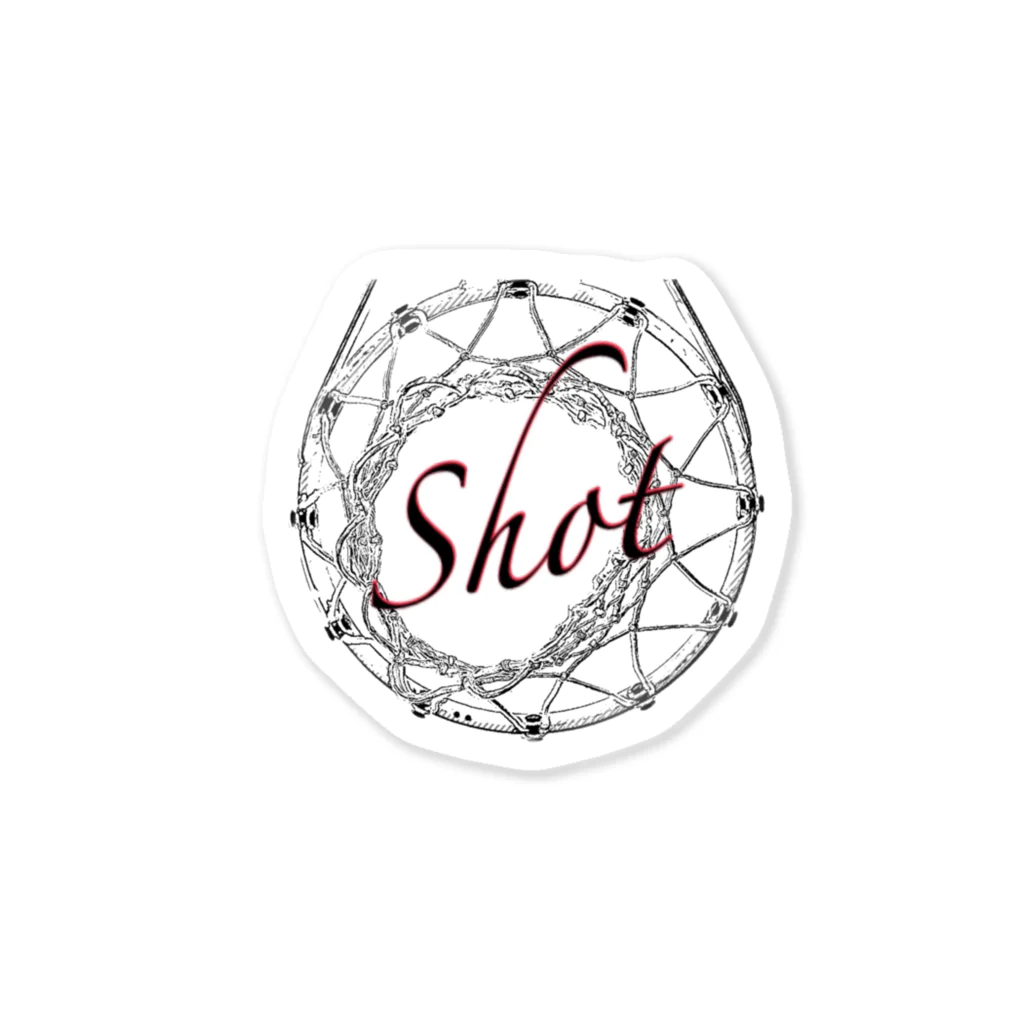 SHOP85のshot ステッカー