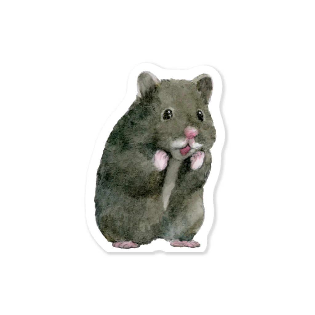 GOTTE🐹STOREの助六の日常（くろがね） Sticker