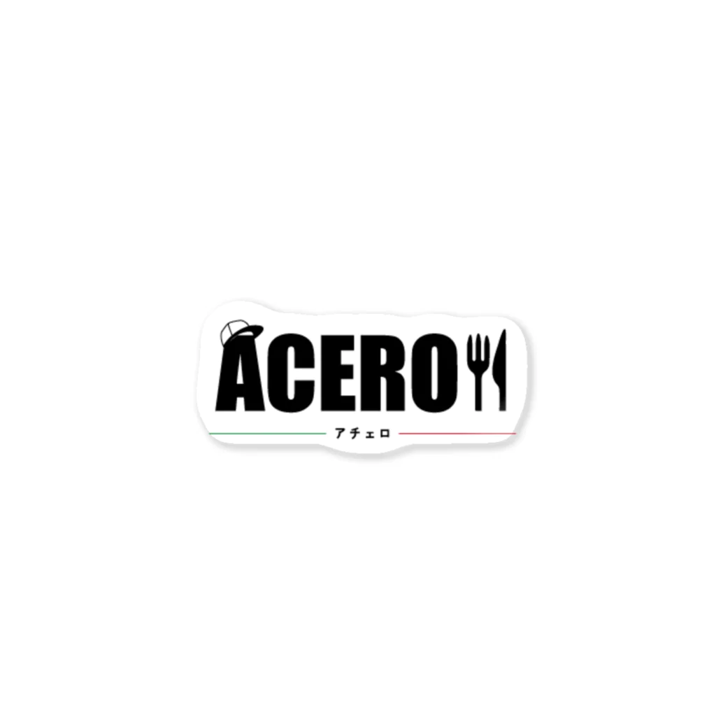 ACEROのACEROオリジナルロゴ ステッカー
