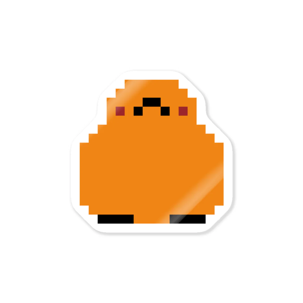 ヤママユ(ヤママユ・ペンギイナ)の16bit Little King Sticker