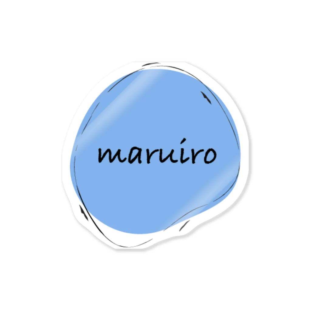 りなりのmaruiro ロゴ Sticker