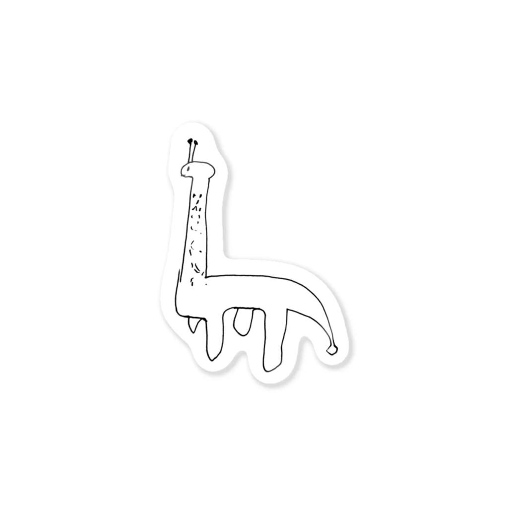 shundy-officialのshundy-giraffe Sticker