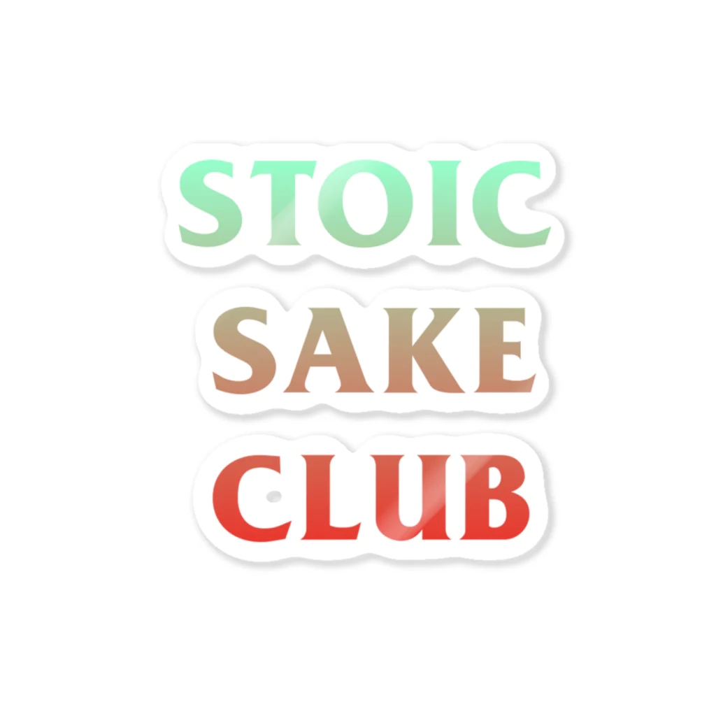 okotlinのSTOIC　SAKE　CLUB ステッカー